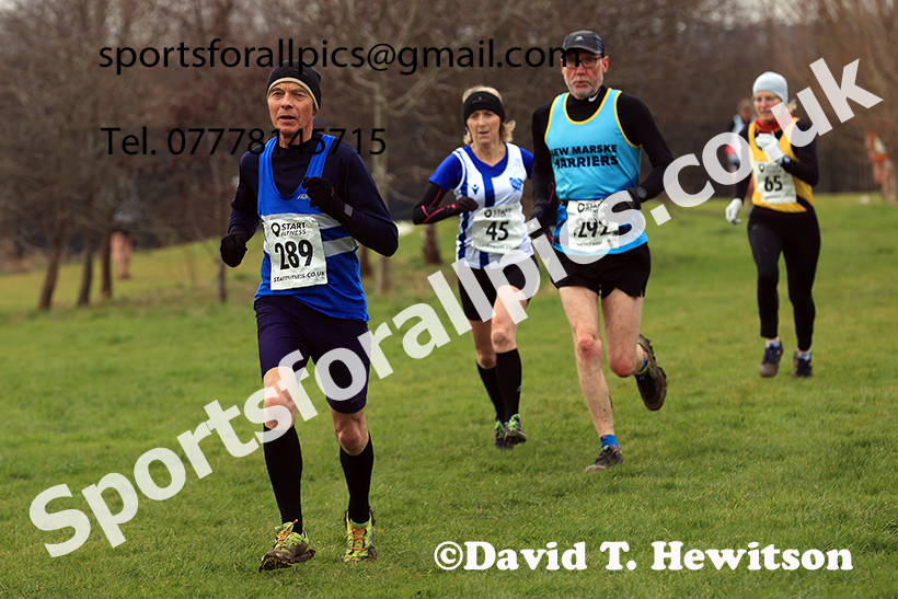 Womens 35s and over and Mens 65 and Over, 2025 NEMAA Cross Country Champs., Acklam, Middlesbrough. Photo: David T. Hewitson/Sports for All Pics